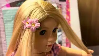 Excited TO Open New American Girl Play Line ￼ Rapunzel Doll! #americangirldoll #Disney￼