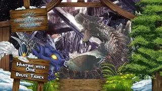 Monster Hunter World : IB | Hunting with Odie | Brute Tigrex