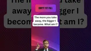 Quiz25: Empty yet Full | Crack the Code | What is it? #testyourwits