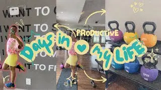 a productive week in my life: working out, thrifting, writing, painting, etc!