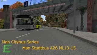 Omsi 2: Man Stadtbus A26 NL13-15 | Route 109 Hamburg Innovationline