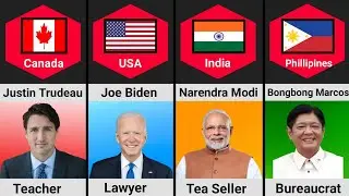 World Leaders Original Jobs From Different Countries