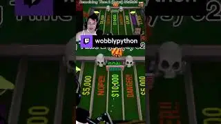 Trying their luck | wobblypython on #Twitch