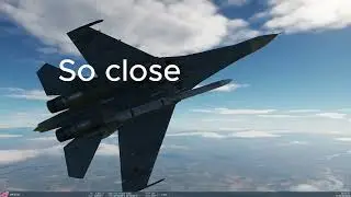 SU 27 manaveur the AIM-120B missile