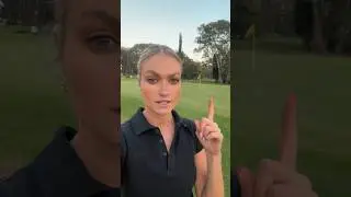 Avoiding the red flag for a reason 🚩😂 #funny #comedy #jokes #golf #golfswing #golfgirl