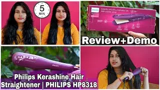 Philips Kerashine Hair Straightener | PHILIPS HP8318 | 2022 | Demo & Review