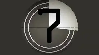 Clock round Timer 10 seconds countdown Intro Video - Amazing simple retro animation