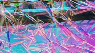 Iridescent cellophane holographic vinyl-self adhesive window film-3