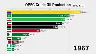 OPEC Countries Crude Oil Production Daily | 1965 - 2022