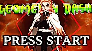 Just GEOMETRY DASH but its an ANIME EDIT (PRESS START)