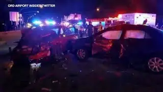 Some O'Hare rideshare drivers have seen crashes, fights in crowded designated lot