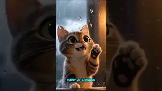 Sad Kitty Story All alone #cat #storytime #kitten #fyp #cute #catstory #ai #storytelling #friends