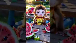 #cute #asmr #labubu #monkey #baby This baby monkey in a banana diaper trying to wear sunglasses 🐒