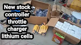 New stock #lithiumbatterychargers #throttle #dcconvrter #jkbms