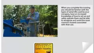 Aerial Lifts and Scissor Lifts online course preview
