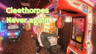 The real CLEETHORPES! we went for 1 hour! NEVER AGAIN #beach #seaside #travelvlog