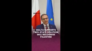 Malta supports two-state solution, will recognize Palestine