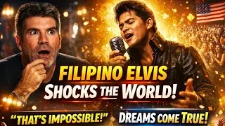 &ldquo;That&rsquo;s IMPOSSIBLE!&rdquo; Simon Cowell STUNNED by Filipino Singer&rsquo;s Elvis Voice | AGT Audition