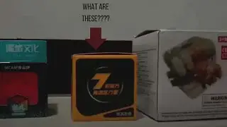 Unboxing my new cubes