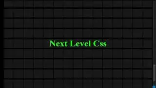 Next Lavel Css || How To Make Next Level Css Projects Using ?HTML And CSS
