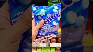 Mentos Menthol Mint Candy 🍬 #shorts #ytshorts #shortsbeta #food #kuching #sweetshorts #candyshorts