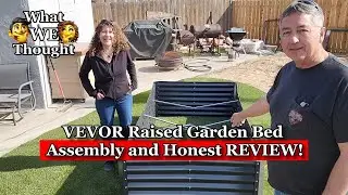 Is This The PERFECT Raised Garden Bed? | VEVOR 8 x 4 Assembly & Review