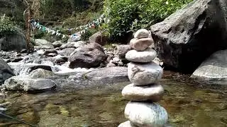 Cairn In A River