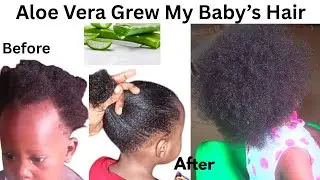 How I Use Aloe Vera for MASSIVE Hair Growth | Natural Hair Routine That Works!