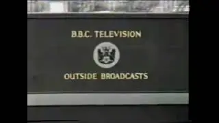 Match of the Day MOTD behind-the-scenes footage from a 1971 OB at Chelsea v Leeda