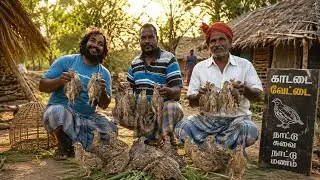 BEST CATCHING QUAIL|EASY IDEA |Village Besty foods