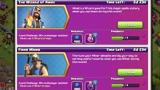 How to Complete The Wizard of Awes, Finer Miner & Hog Heaven Event in Clash of Clans