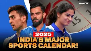 Indian Sports Calendar 2025 | Major Events to Be Hosted in India | Full Schedule