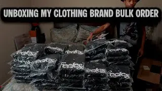 Unboxing My Clothing Brand Bulk Order