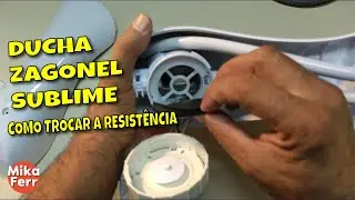 Troca da Resistência Ducha Zagonel Sublime