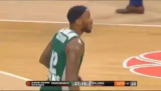 Panathinaikos-Zalgiris 94-93: Marcus Denmon 14pts