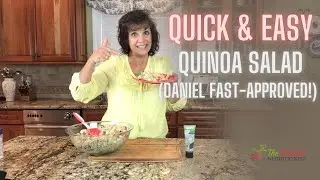 Quick & Easy Mediterranean Quinoa Salad Recipe Full Tutorial