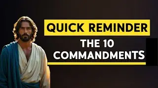 How to Follow the 10 Commandments