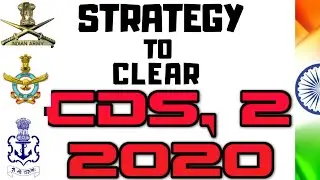 CDS-2 2020 EXAM || BEST PREPARATION PLAN