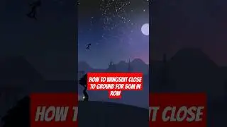 🏂HOW TO WINGSUIT CLOSE TO GROUND FOR 50M IN ROW🏂 -  ALTO'S ODYSSEY