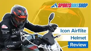 Icon Airflite motorcycle helmet review - Sportsbikeshop
