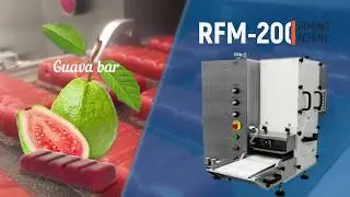 Automatic modern forming machine RFM-200 - Guava bar / guava bar manufacturing process