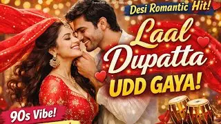 Laal Dupatta Udd Gaya 💃 Romantic Dance Song | 90s Bollywood Vibe