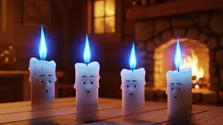 @ItsSriiVerse Four Talking Candles | Horror Comic Story | The House That Remembers