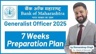 Bank of Maharashtra Generalist Officer 2025 | Complete Preparation Strategy + Free Study Plan