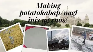 GUMAWA NG POTATO KEBAP // MAKING NAAN BREAD OR ROTTI // NAGSABOG NG CALCIUM CHLORIDE 
