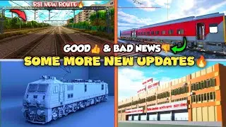 Railway Simulator India Beta Route Update | Rail Sim World | Indian Train Simulator Update | IKT