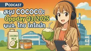 สรุป COCOCO: Oppday Q3/2025 บมจ. ไทย โคโคนัท