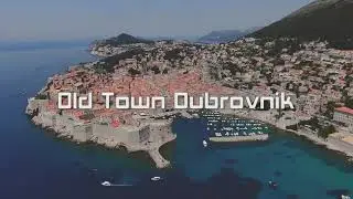 Drone Flight Over Dubrovnik, Croatia