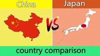 China vs Japan country comparison 2023 
