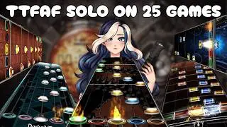 I FC'd Through the Fire and Flames Solo on 25 DIFFERENT GAMES